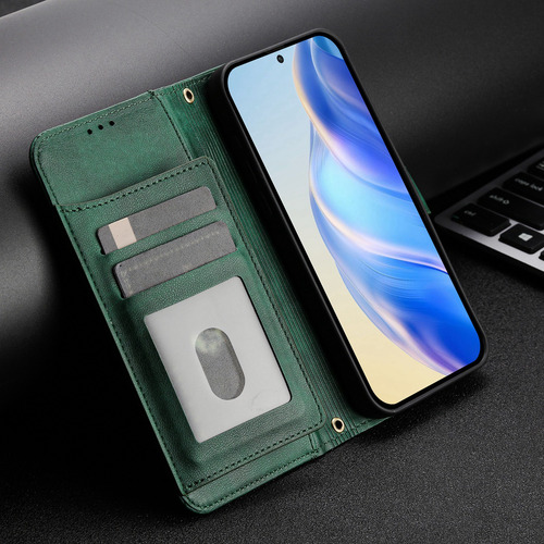 Funda De Piel Con Cierre De Primera Calidad Para La Serie Motorola X30, A Prueba De Golpes, Protección 360°, Cartera, Bloqueo Rfid, Soporte