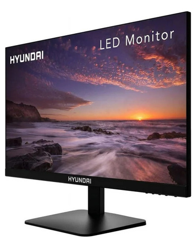 Monitor Hyundai Led 24  Fhd, Hdmi/vga, 24fom Ht24fombk01