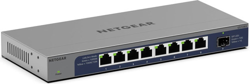 Conmutador No Administrado Gigabit Ethernet De 8 Puertos Net