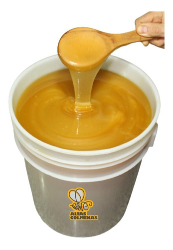 Miel De Abeja Pura Natural 100% Cubeta 25 Kilos/ 18.5 Litros