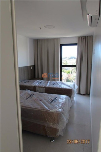 Imagem 4 de 11 de Excelente Flats Na Granja Dos Cavaleiros Completamente Mobiliados - Fl001