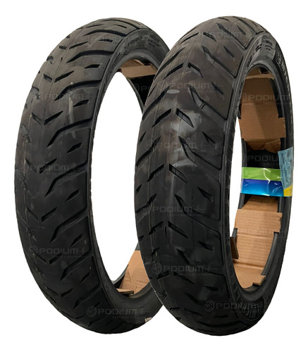 Par Pneu 100/80-17 + 140/70-17 Pilot Street 2 Michelin