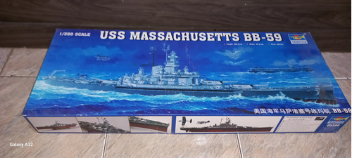 Uss Massachusetts Bb-59 1/350