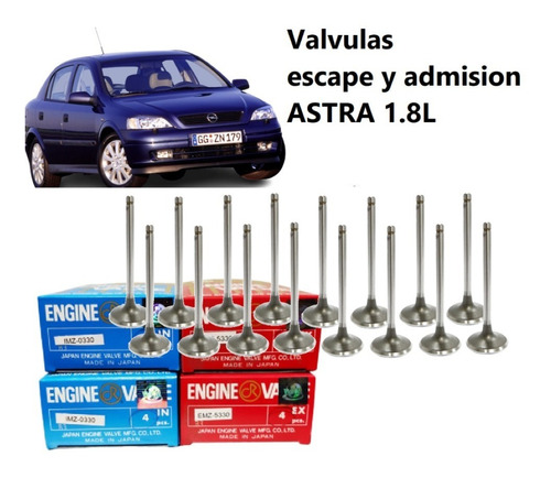 Valvula Motor Escape Chevrolet Astra 1.8 16v Doch 01 06