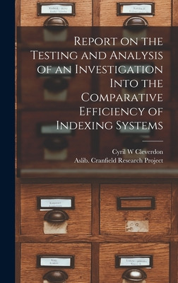 Libro Report On The Testing And Analysis Of An Investigat...