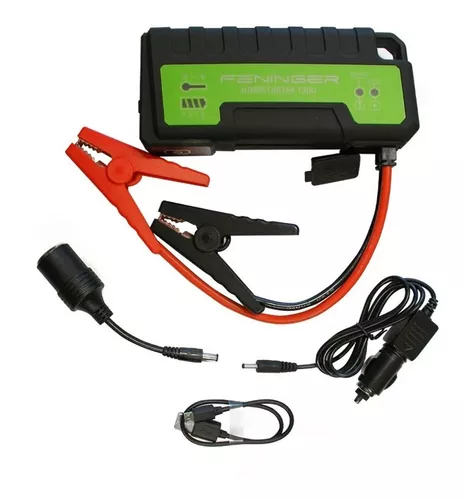 Arrancador Auto Moto Cargador Bateria Portatil Lusqtoff 300a