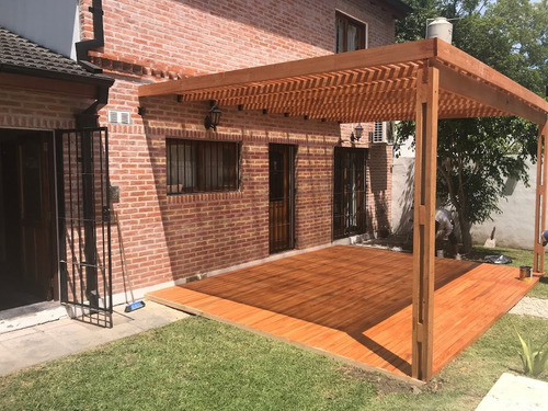 Imagen 6 de 7 de Pergolas Deck De Madera Dura Todo Tipo De Carpintería