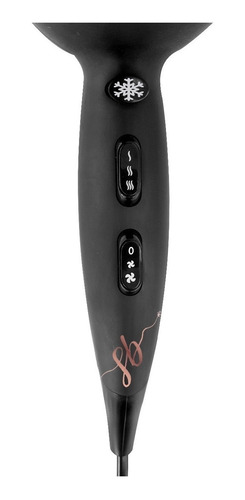 Imagen 6 de 6 de Secador de pelo Mondial Power Shine Black SC-13 negro 220V