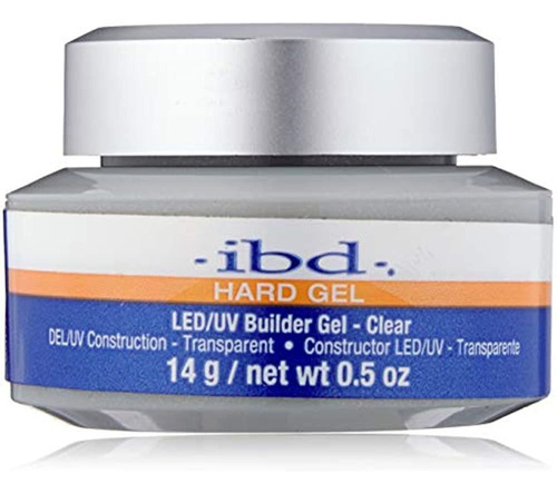 Ibd Led / Uv Gels Builder Gel Clear, 0.5 Oz