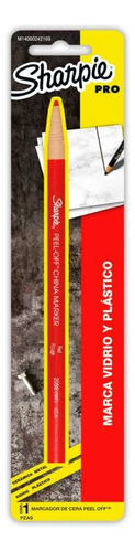 9 Pzas Marcador De Cera Sharpie Pro Rojo Bl/1