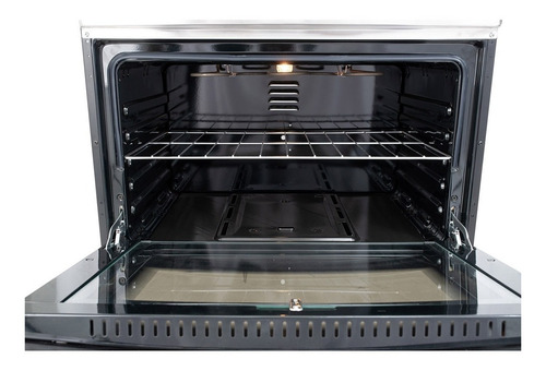 Imagen 4 de 6 de Estufa Haceb Orégano 76-VF gas natural 6 quemadores inox 110V - 120V puerta con visor