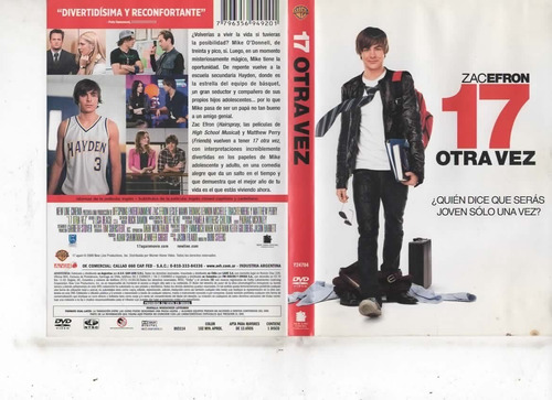 17 Otra Vez - Dvd Original - Buen Estado