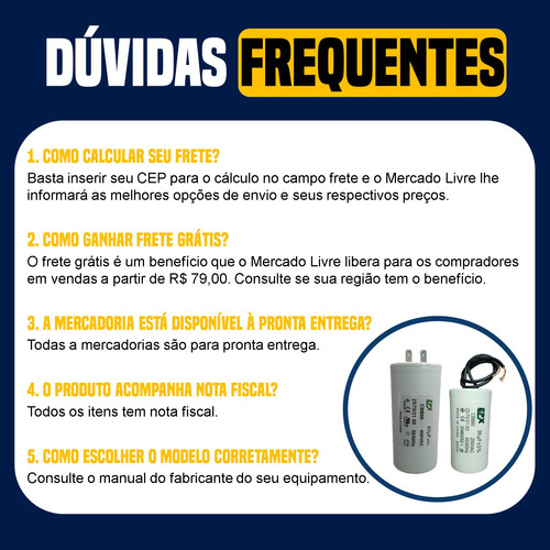Capacitor Permanente 30uf 250v 2 Fios Cbb60 Motor Eletrico