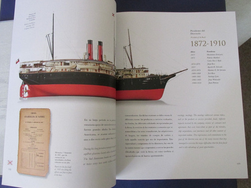 Imponente Libro Cia Sudamericana De Vapores 150 Años Escaso (Usado)