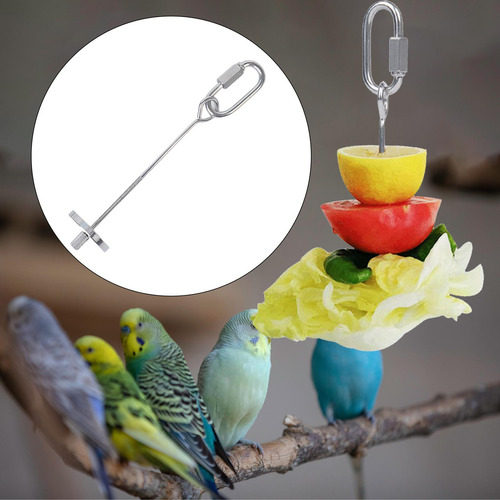 3 Titular De Alimentador Juguete Alimento Para Pájaros L