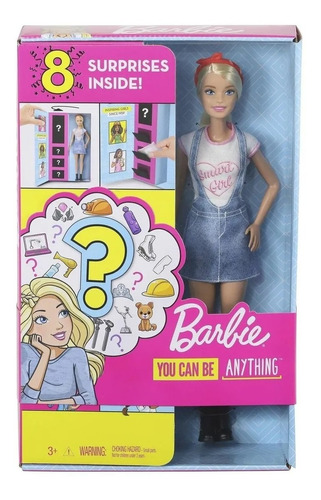 Barbie Puedes Ser Lo Que Quieras, Profesiones, 8 Sorpresas | Envío gratis
