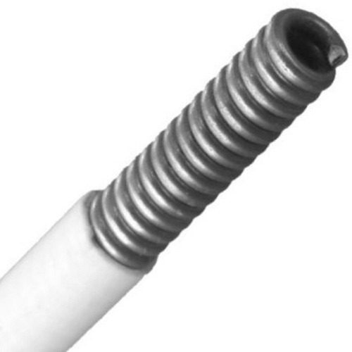30.m Alambre Visillo Espiralado Cortina Resorte Forrado Pvc