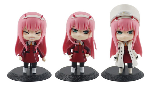 Perfect Juego De 3 Piezas Darling In The Zero Two 02 Figura