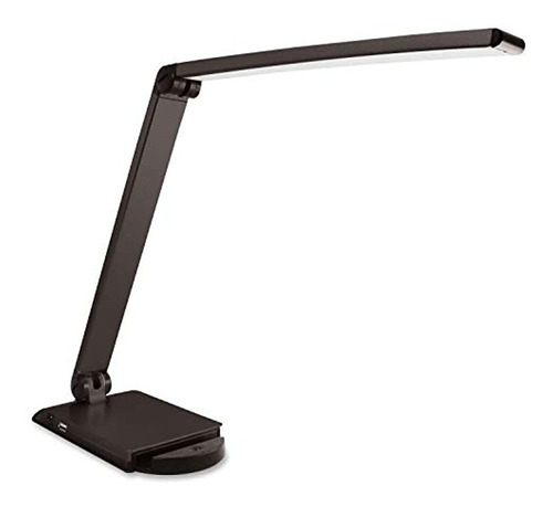 Lámpara De Escritorio (8 W, Smd, Led), Color Negro 44cm