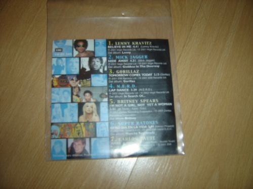 Cd Promo Britney Jagger Lenny Gorillaz Nerd Super Ratones 