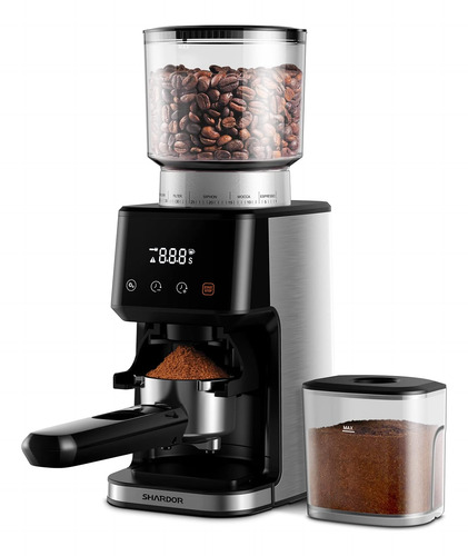 Shardor Moinho De Café Expresso De Rebarba Cónica Elétric...
