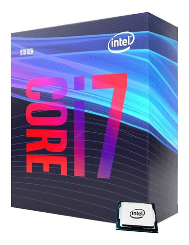 Procesador Intel Coffeelake Core I7 9700 4.4ghz Turbo S1151