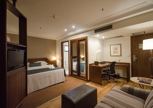 Imagem 5 de 15 de Flat Estanplaza Nos Jardins, Na Al Jaú Com A Al. Campinas, Prox A Av. Paulista - Sf23989