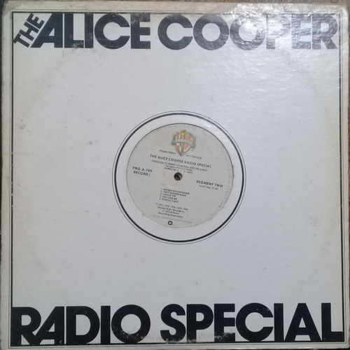 2x Lp Vinil (vg/+) The Alice Cooper Radio Special Ed 1979