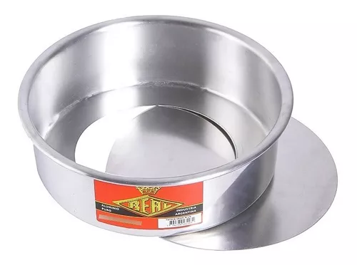 Molde Para Tarta Aluminio Reforzado Desmontable 24 Cm - Bazar Gourmet