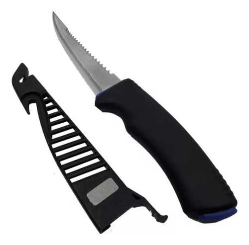 Cuchillo para filetear Marine Sports, 4 cuchillos para filetear de acero inoxidable