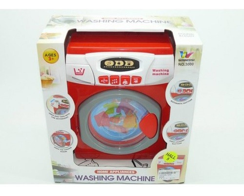 Lavadora Washing Machine Rojo 1201696