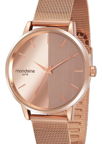 Relógio Mondaine Feminino Analógico Rosé 32117lpmvre3