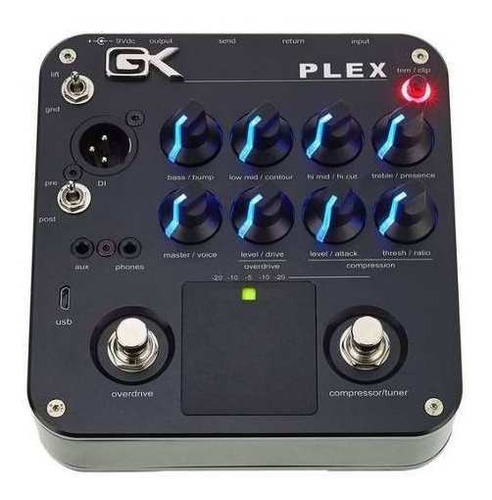 Preamp Para Bajo Gallien Krueger Plex  Con Usb 