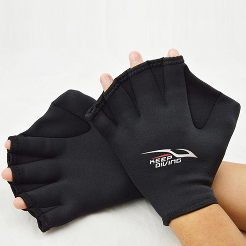 Guantes De Entrenamiento De Natación Guantes De Neopreno L