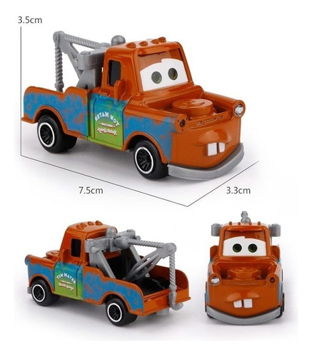 1 6 Pçs/set Disney Pixar Carro Mcqueen Jackson Storm Mack
