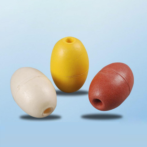 3 Float Buoy Olive Shaped Rope Buoy For Kayak Trail Yellow