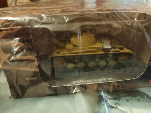 Carros De Combate 1/43 Panzer Ii Afrika Korps/y Fasc Sellado Caqui