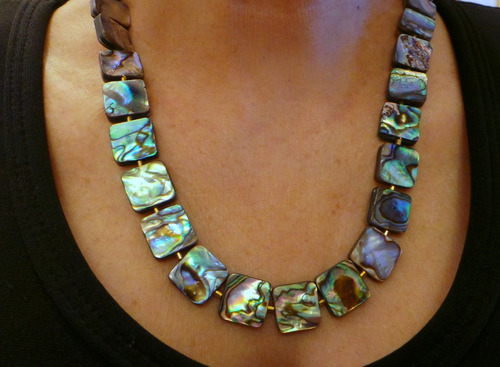 Collar Nacar Abalone New Zelanda