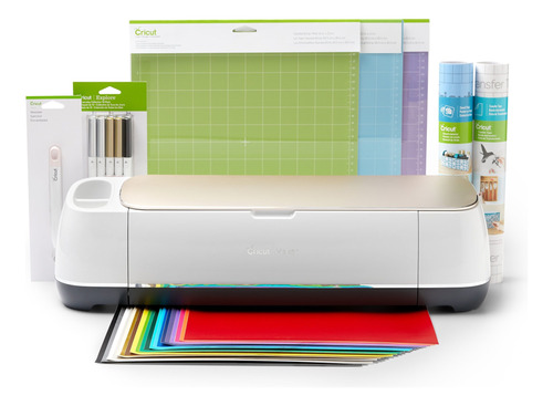 Cricut Maker Com Um  Super Kit De Materiais - 62 Itens