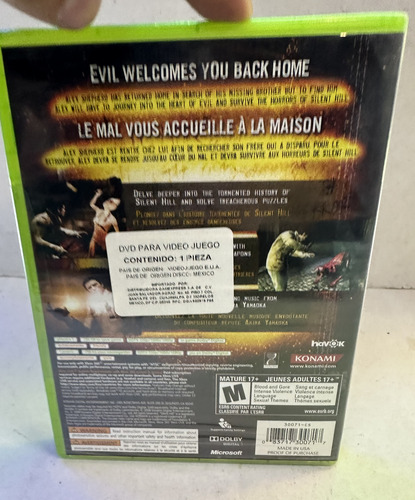 Silent Hill Homecoming Sellado | Xbox 360 Original (Usado)