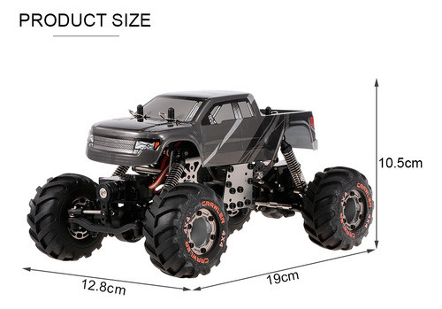 Devastator Crawler Rtr 2098b 1/24 2,4 Ghz 4wd Con