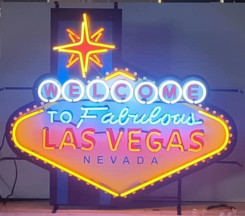 Anuncio Luminoso De Bar Con Diseño De Las Vegas, 24 X20 
