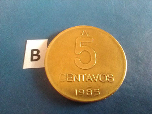Argentina Moneda 5 Centavos Austral 1985 Puma 