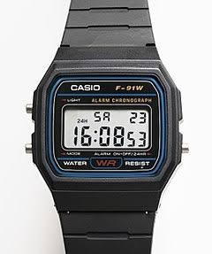 Reloj Casio Modelo F - 91