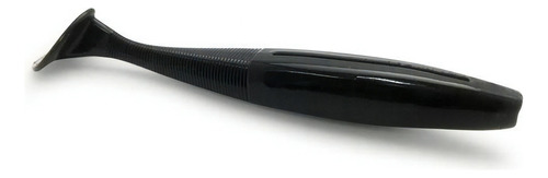 Isca Artificial Slow Shad 12cm Monster3x - Ziplock C/ 3 Unid Cor Black