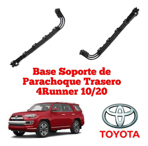 Base Guia Parachoque Trasero 4runner 2014 2015 2016 2018