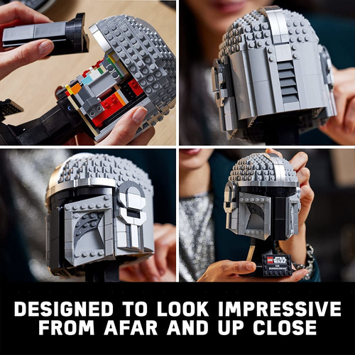 Lego Star Wars 75328: Casco De El Mandaloriano Coleccionable