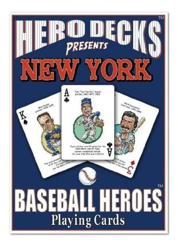 Canal Craft Hero Decks New York Mets Jugar A Las Cartas