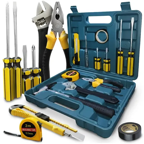 Snel Ferramentas Kit Jogo Caixa Ferramentas Manuais 12 Peças Aço Cromado Chaves M