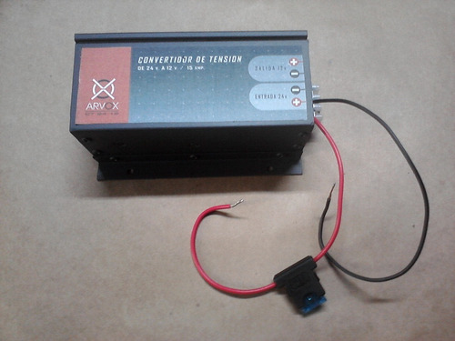 Convertidor 24 V. - 12 V. 15 Amp. Arvox